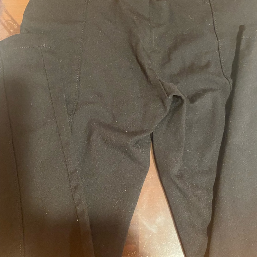 Anne Klein Women's Espresso Leggings, Size Small, Color-Black - Picture 2 of 4